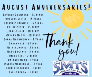 August Anniversaries